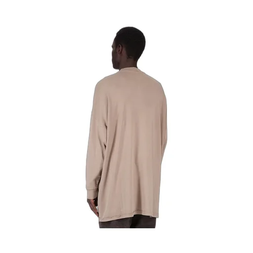 Drkshdw Concordians Tommy Ls Sweat In Dirty Pearl Double Brushed Jersey