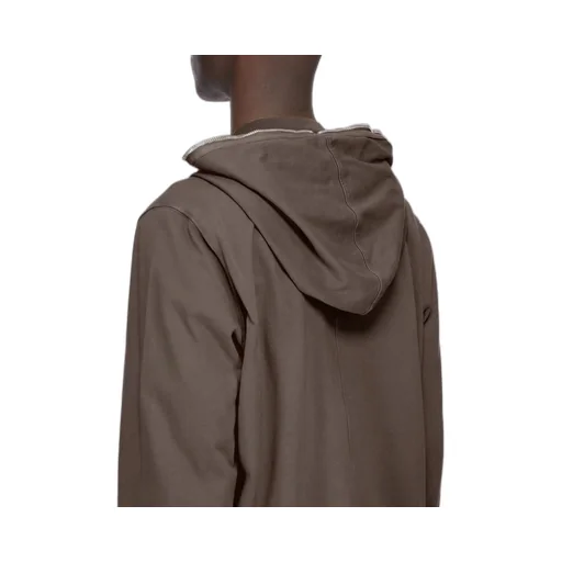 Drkshdw Concordians Jumbo Gimp Hoodie In Drkdust Compact Heavy Jersey