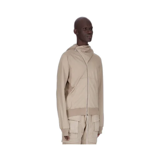 Drkshdw Concordians Mountain Hoodie In Pearl Compact Heavy Jersey