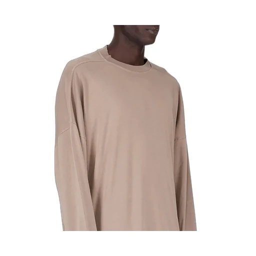 Drkshdw Concordians Tommy Ls Sweat In Dirty Pearl Double Brushed Jersey