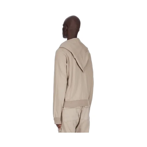 Drkshdw Concordians Mountain Hoodie In Pearl Compact Heavy Jersey