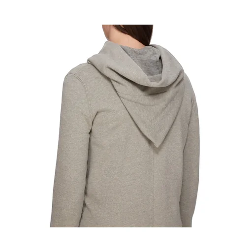 Drkshdw Concordians Mountain Hoodie In Melange Grey Felpa Jersey