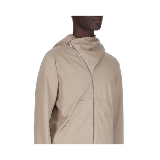 Drkshdw Concordians Mountain Hoodie In Pearl Compact Heavy Jersey
