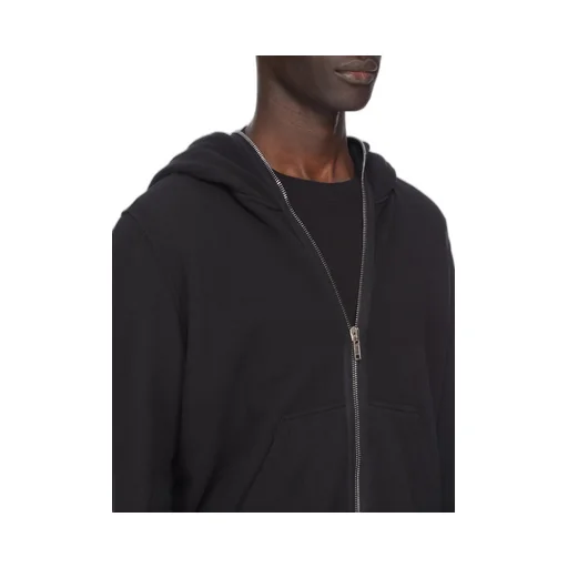Drkshdw Concordians Jumbo Gimp Hoodie In Black Slub Felpa
