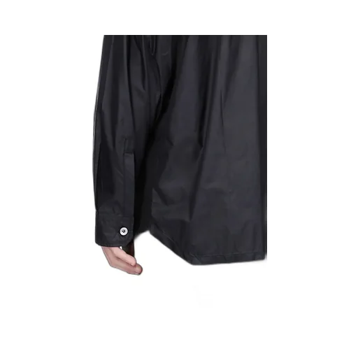 Drkshdw Concordians Jumbo Outershirt In Black Recycled Nylon