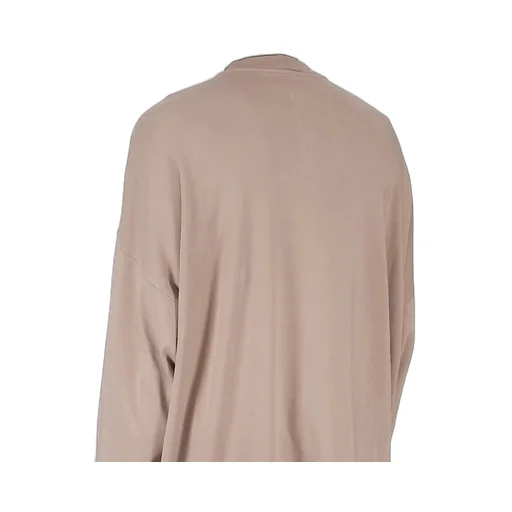 Drkshdw Concordians Tommy Ls Sweat In Dirty Pearl Double Brushed Jersey