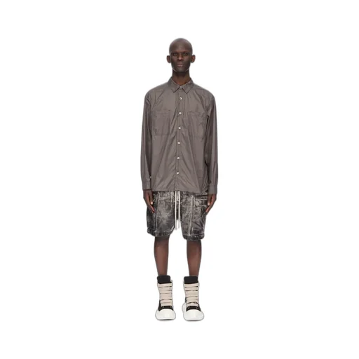 Drkshdw Concordians Jumbo Outershirt In Bronze Recycled Nylon