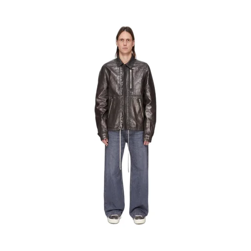 Drkshdw Concordians Geth Jeans In 13Oz Stone Washed Grey Denim