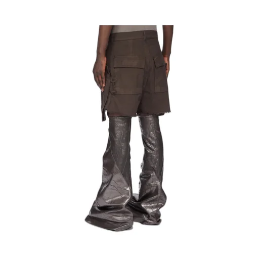 Drkshdw Concordians Stefan Cargo Shorts In Drkdust Cotton Tela