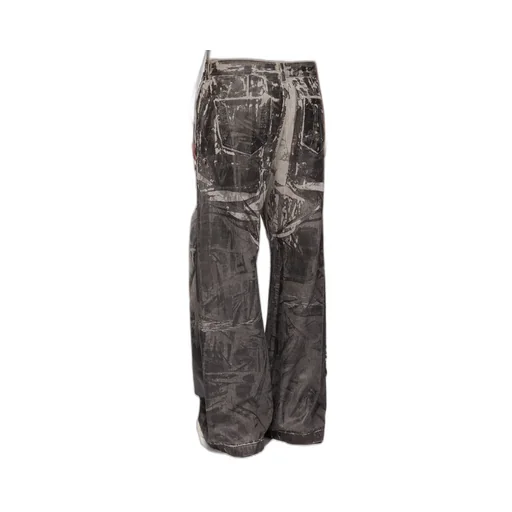 Drkshdw Concordians Geth Jeans In 13Oz Washed Foil Denim
