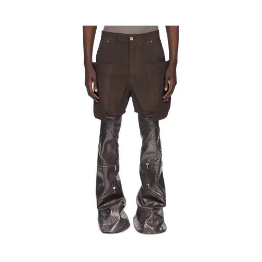 Drkshdw Concordians Stefan Cargo Shorts In Drkdust Cotton Tela