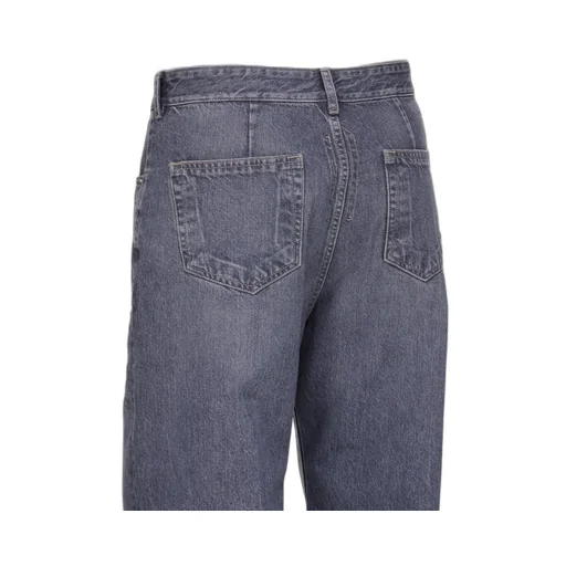 Drkshdw Concordians Geth Jeans In 13Oz Stone Washed Grey Denim