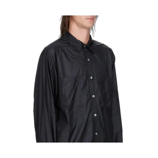 Drkshdw Concordians Jumbo Outershirt In Black Recycled Nylon