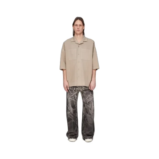 Drkshdw Concordians Geth Jeans In 13Oz Washed Foil Denim