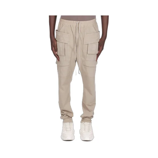 Drkshdw Concordians Creatch Cargo Drawstring In Dirty Pearl Compact Heavy Jersey