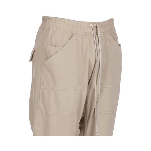 Drkshdw Concordians Classic Cargo Drawstring In Dirty Pearl Compact Heavy Jersey.