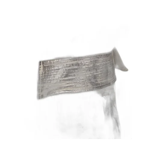 Drkshdw Concordians Creatch Cargo Drawstring In Palladium Foil Stretch Denim