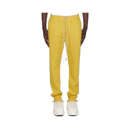 Drkshdw Concordians Berlin Drawstring In Lemon Compact Heavy Jersey