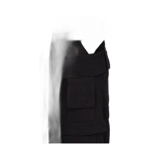 Drkshdw Concordians Creatch Cargo Pods In Black Compact Heavy Jersey