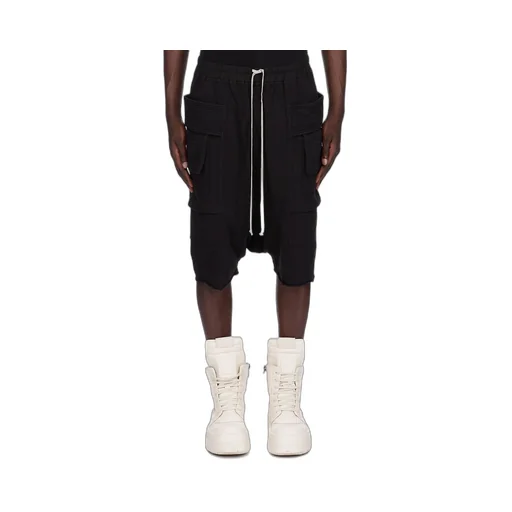 Drkshdw Concordians Creatch Cargo Pods In Black Compact Heavy Jersey