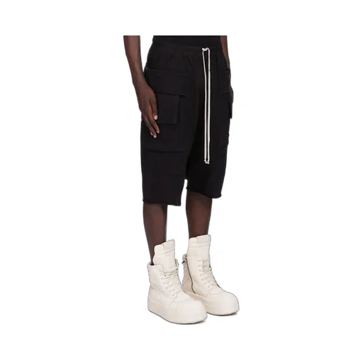 Drkshdw Concordians Creatch Cargo Pods In Black Compact Heavy Jersey