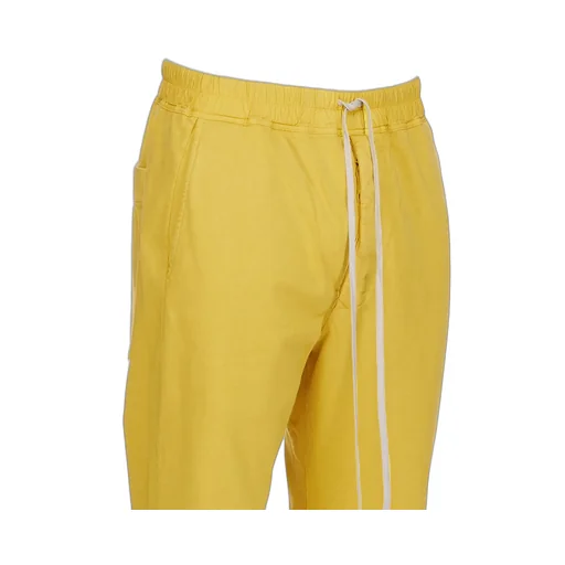 Drkshdw Concordians Berlin Drawstring In Lemon Compact Heavy Jersey