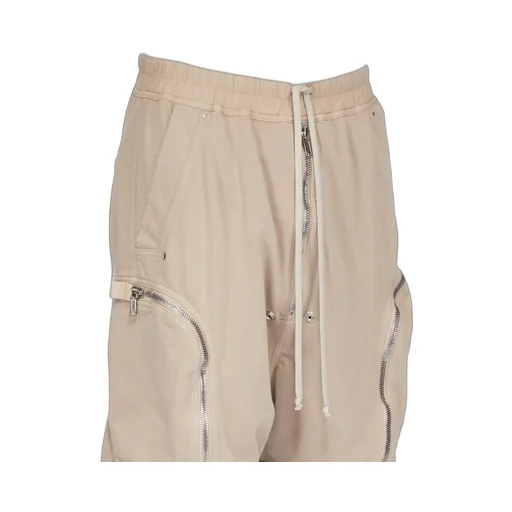 Drkshdw Concordians Bauhaus Shorts In Dirty Pearl Compact Heavy Jersey