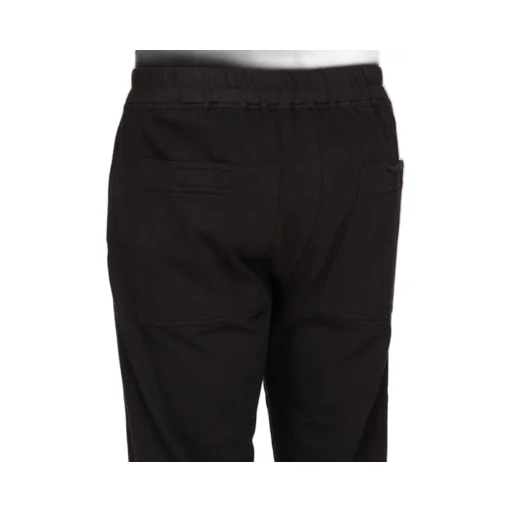 Drkshdw Concordians Berlin Drawstring In Black Compact Heavy Jersey