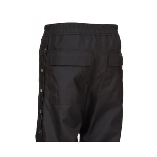 Drkshdw Concordians Pusher Pants In Black Nylon Canvas