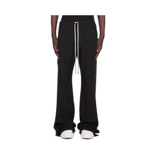 Drkshdw Concordians Pusher Pants In Black Double Brushed Jersey