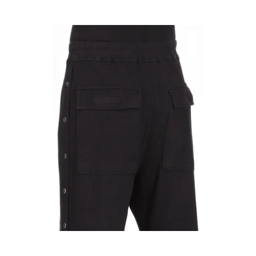 Drkshdw Concordians Pusher Pants In Black Double Brushed Jersey