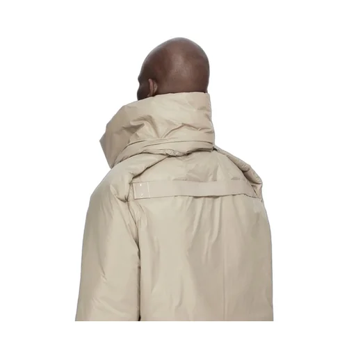 Drkshdw Concordians Convertible Jkt Cropped In Dirty Pearl Recycled Nylon