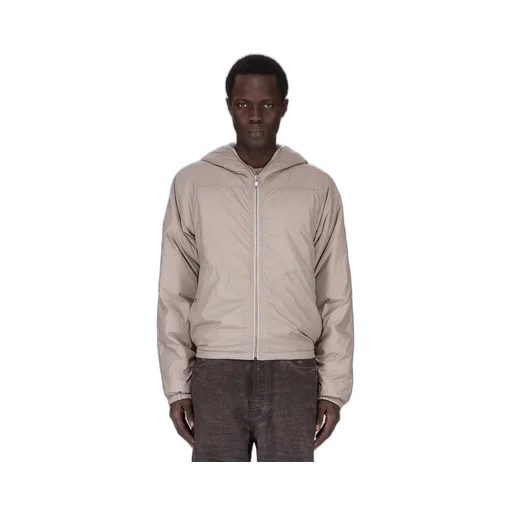 Drkshdw Concordians Sealed Windbreaker In Dirty Pearl Recycled Nylon.