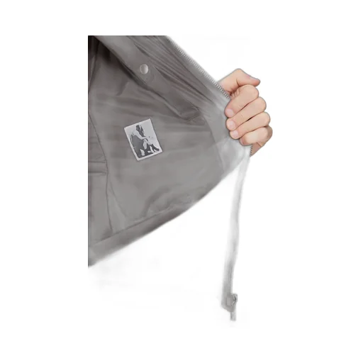 Drkshdw Concordians Sealed Windbreaker In Bronze Recycled Nylon.