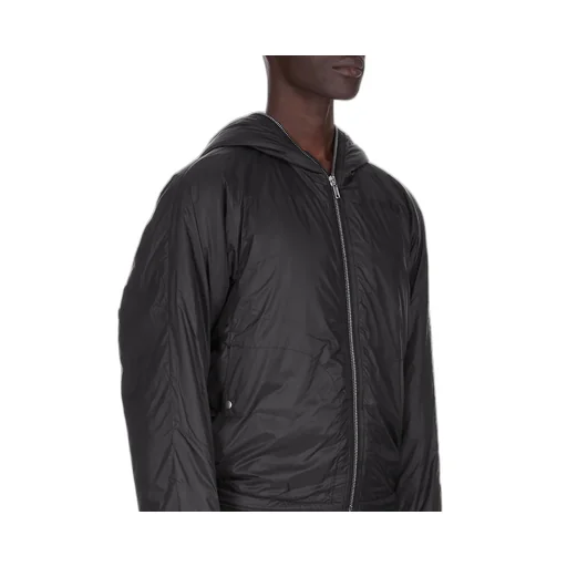 Drkshdw Concordians Sealed Windbreaker In Black Recycled Nylon.