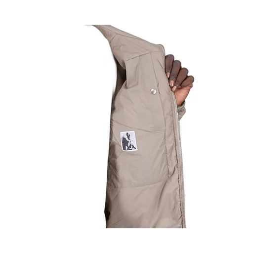 Drkshdw Concordians Sealed Windbreaker In Dirty Pearl Recycled Nylon.