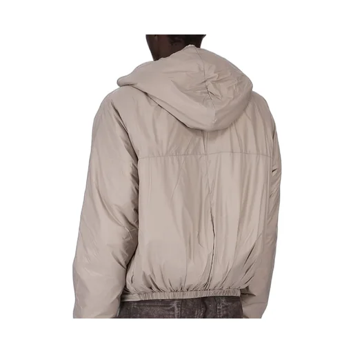 Drkshdw Concordians Sealed Windbreaker In Dirty Pearl Recycled Nylon.