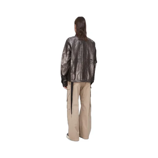Drkshdw Concordians Concealed Zipfront Jkt 13Oz Bronze Megacrust Denim