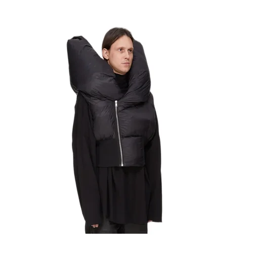 Drkshdw Concordians Anubis Vest In Black Recycled Nylon