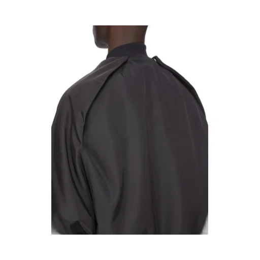 Drkshdw Concordians Convertible Jumbo Peter Flight In Black Nylon Canvas.