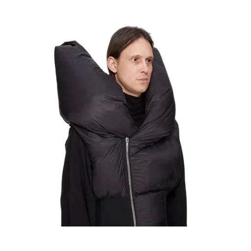 Drkshdw Concordians Anubis Vest In Black Recycled Nylon