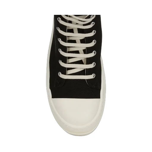 Drkshdw Concordians Sneaks In Black/Pearl/Milk/Milk 13Oz Overdyed Denim