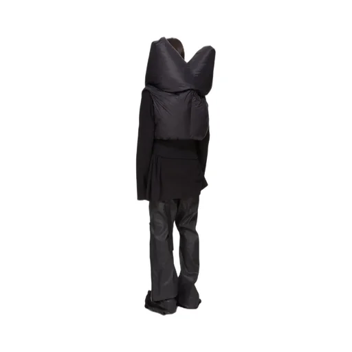 Drkshdw Concordians Anubis Vest In Black Recycled Nylon