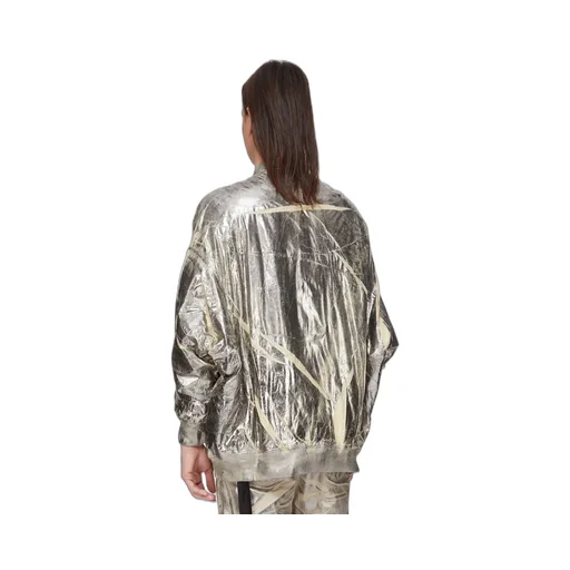 Drkshdw Concordians Jumbo Peter Flight In Palladium Foil Light Nylon