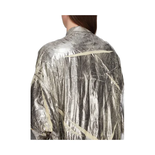 Drkshdw Concordians Jumbo Peter Flight In Palladium Foil Light Nylon