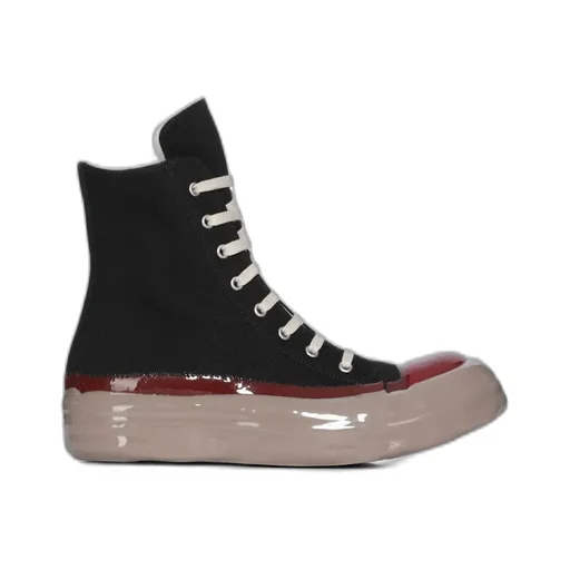 Drkshdw Concordians Sneaks In Black/Red/Drk Beige 13Oz Overdyed Denim