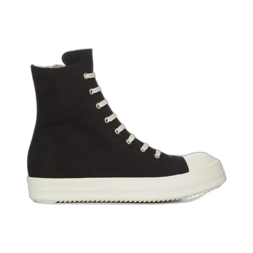 Drkshdw Concordians Sneaks In Black/Milk/Milk 13Oz Overdyed Denim