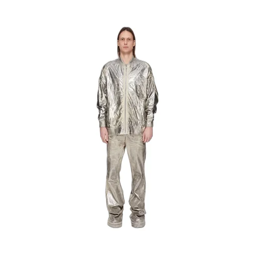 Drkshdw Concordians Jumbo Peter Flight In Palladium Foil Light Nylon