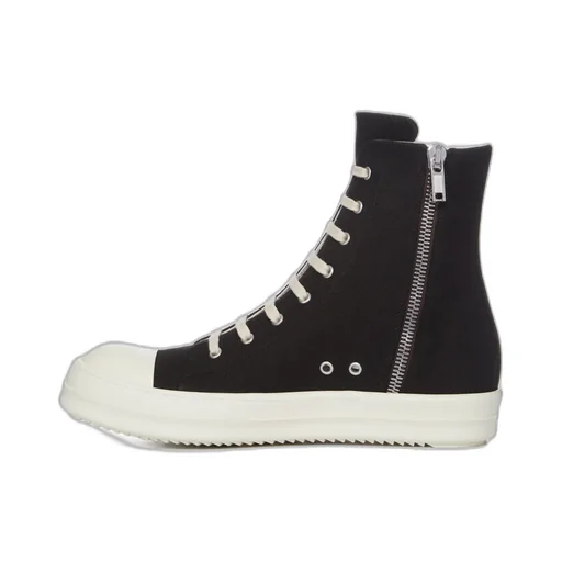 Drkshdw Concordians Sneaks In Black/Milk/Milk 13Oz Overdyed Denim
