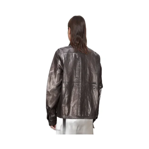 Drkshdw Concordians Concealed Zipfront Jkt 13Oz Bronze Megacrust Denim